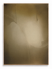 Contour In Sand warm golden sand luminous abstract canvas art print in oak shadow frame