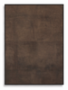Cordovan deep brown textured abstract canvas art print in black frame