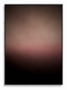 Dusk In Terrain dusty rose terracotta gradient abstract canvas art print in black shadow frame