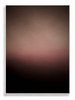 Dusk In Terrain dusty rose terracotta gradient abstract canvas art print in white shadow frame