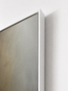 Grounded Light abstract canvas art print white shadow frame corner detail