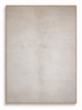 White Silence pale cream textured abstract canvas art print in oak portrait frame